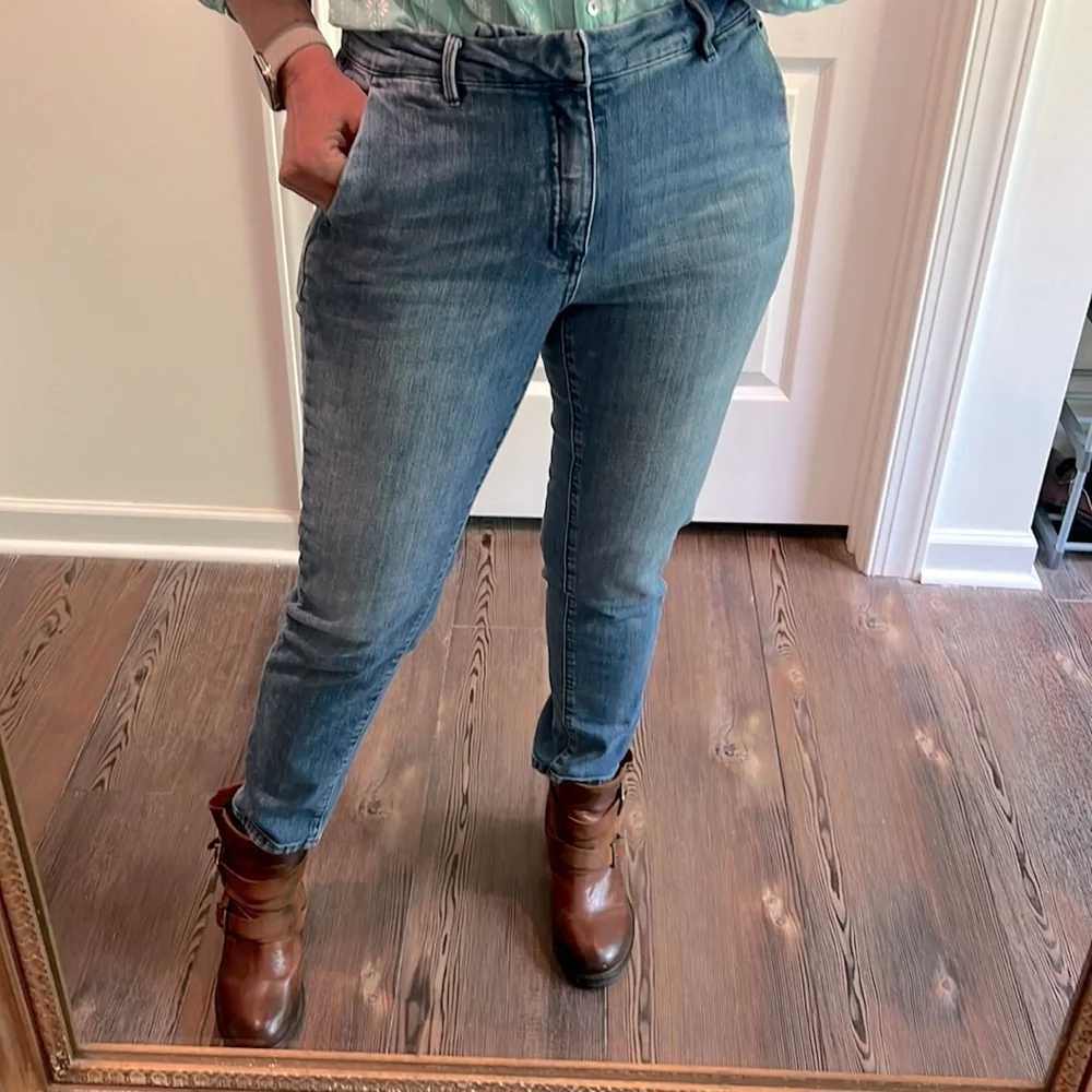Anthropologie jeans x PILCRO Slim Ankle Denim Jeans Size 29